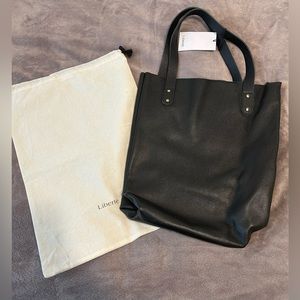 Liberte Leather Everyday Leather Tote - Black
